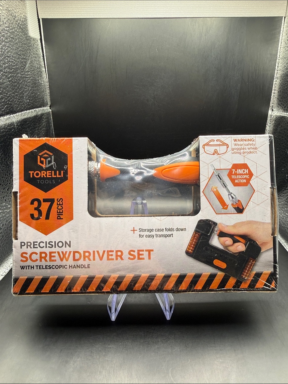 Torelli Precision Screwdriver Set in Orange and Black - 37 Pieces